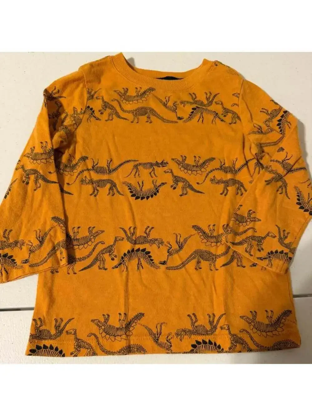 The Children's Place Toddler Boy 2T Dinosaur Long Sleeve Shirt Lot of 3